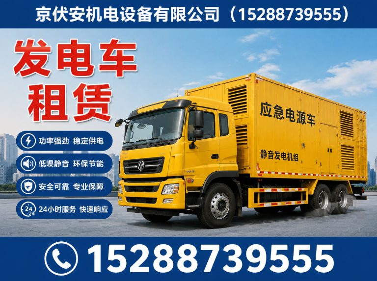 海东发电车租赁展示图